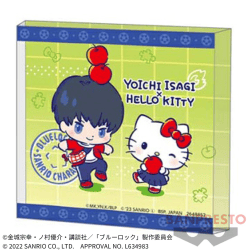 【潔世一】『ブルーロック』×サンリオキャラクターズ アクリルブロック