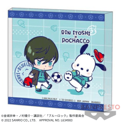 【糸師凛】『ブルーロック』×サンリオキャラクターズ アクリルブロック