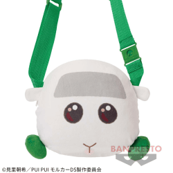 【シロモ】PUI PUI モルカー ぬいぐるみ肩掛けバッグ