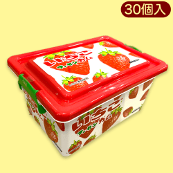【いちご】マルカワフーセンガムお菓子コンテナ