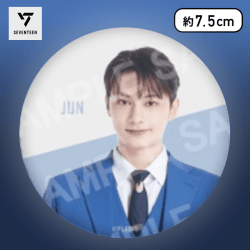 【JUN】SEVENTEEN　モアプラス缶バッジ