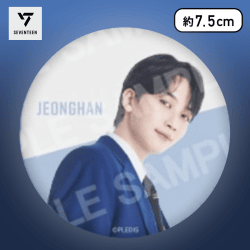 【JEONGHAN】SEVENTEEN　モアプラス缶バッジ