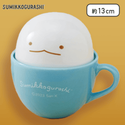 【とかげ】すみっコぐらし ラテアート風ふた付きマグカップ