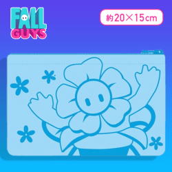 【単品配送不可】【ブルー】Fall Guys　モアプラスレザー風ポーチ