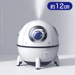 【ホワイト】SPACEカプセル加湿器