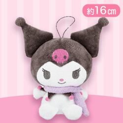 【クロミ】サンリオキャラクターズボアマフラー