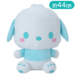 ゆるかわ　サンリオキャラクターズ　Cotton Candyスーパーギガジャンボぬいぐるみ“ポチャッコ”