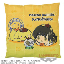 【蜂楽廻】『ブルーロック』×サンリオキャラクターズ スクエアクッションvol.1