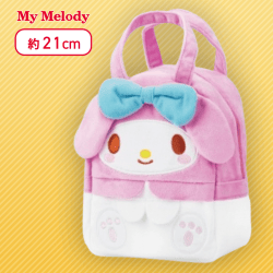 【マイメロディ】マイメロディ おそろのリボンふわふわバッグ
