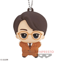 【虫眼鏡】東海オンエア ちびぐるみラバーマスコットキーホルダー