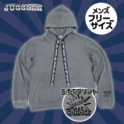 【グレー】JUGGLERプルオーバーパーカー