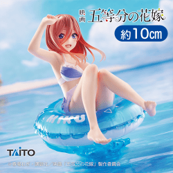 映画 五等分の花嫁　Aqua Float Girlsフィギュア　中野三玖