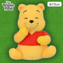 【はちみつを食べる】くまのプーさん　はちみつ大好きぬいぐるみ