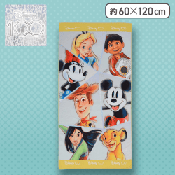【キャラクター】ディズニー100　プレミアムバスタオル