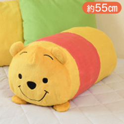 くまのプーさん　スーパーギガザッカモチーフロングクッション