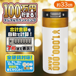 【ゴールド】1.000.000円貯まるカウントバンク 3