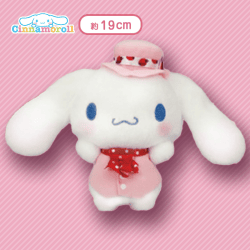 【ピンク】シナモロールいちごロリータぬいぐるみ〜シナモロール〜