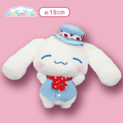 【ブルー】シナモロールいちごロリータぬいぐるみ〜シナモロール〜