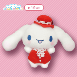 【レッド】シナモロールいちごロリータぬいぐるみ〜シナモロール〜