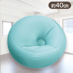 【ブルー】KELLYラウンドクッション