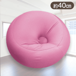 【ピンク】KELLYラウンドクッション