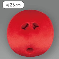 【レッド】FANS ボウリング球ぬいぐるみBIG