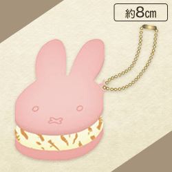 【クッキーアイスサンドストロベリー】ミッフィー　ぷにぷにマスコットアソート2