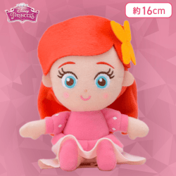 【アリエル】ディズニープリンセス　赤いほっぺ　ふわふわぬいぐるみ