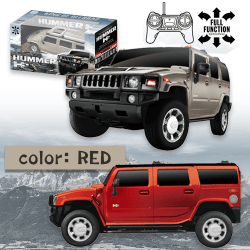 【レッド】RC HUMMER H2 