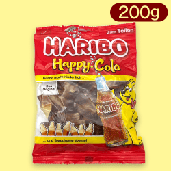 HARIBO ハッピーコーラ 200g※賞味期限:2023/8