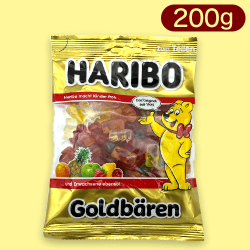 HARIBO ゴールドベア 200g※賞味期限:2023/9