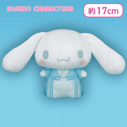 【シナモロール】サンリオキャラクターズひらり春色ぬいぐるみ