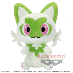 【ニャオハ】ポケットモンスター もふぐっと つれてってぬいぐるみ〜ニャオハ・クワッス〜