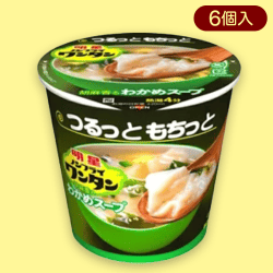 【わかめ】明星ノンフライワンタン 6個入り※賞味期限:2023/08/07