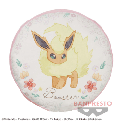 【ブースター】ポケットモンスター リバーシブルクッション〜Floral Ensemble〜vol.1