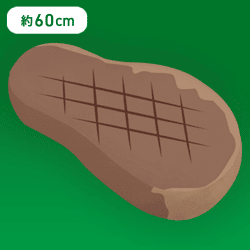 【ウェルダン】FANS 肉ぬいぐるみXL プレミアム