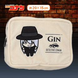 【ジン】名探偵コナン　スクエアポーチ2023