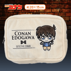 【江戸川コナン】名探偵コナン　スクエアポーチ2023