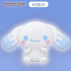 【シナモロール】ゆるかわ　サンリオキャラクターズ　Lぬいぐるみ“シナモロール・ポチャッコ”〜メルティ〜