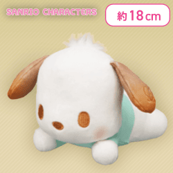 【ポチャッコ】サンリオキャラクターズ ましゅまるむいっしょにねんねぬいぐるみ2