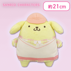 【ポムポムプリン】サンリオキャラクターズ 推しごとダイアリーぬいぐるみ〜マイメロディ・クロミ・ポムポムプリン〜