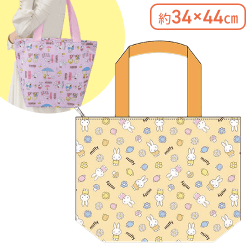 【オレンジ】SN＆MF保冷トートバッグ