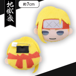 【典坐】地獄楽　きゃらまる　マスコットバッジ