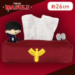 【レッド】マッシュル-MASHLE- ティッシュBOXカバー