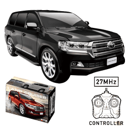【ブラック】RC TOYOTA LAND CRUISER 6