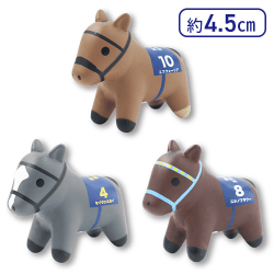 【3種1セット】スーパーサラブレッドミニフィギュアver6