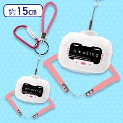 【ピンク】アームキーホルダー二本爪6COLOR