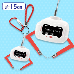 【レッド】アームキーホルダー二本爪6COLOR