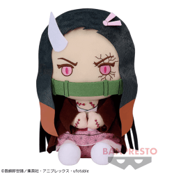 【禰豆子】鬼滅の刃 でっかいぽふっとぬいぐるみ〜竈門禰豆子(鬼化進行時)・玄弥〜