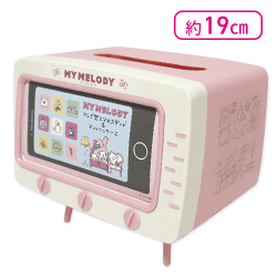 【マイメロディ】サンリオテレビ型スマホスタンド&ティッシュケース